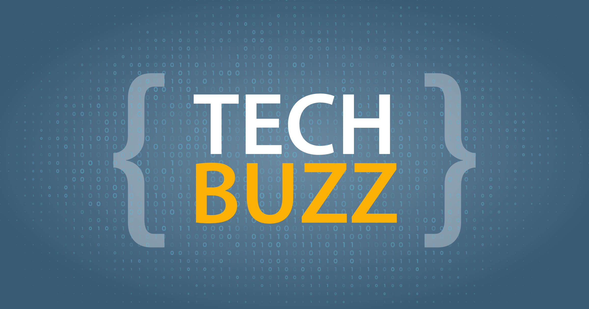 Tech buzz graphic